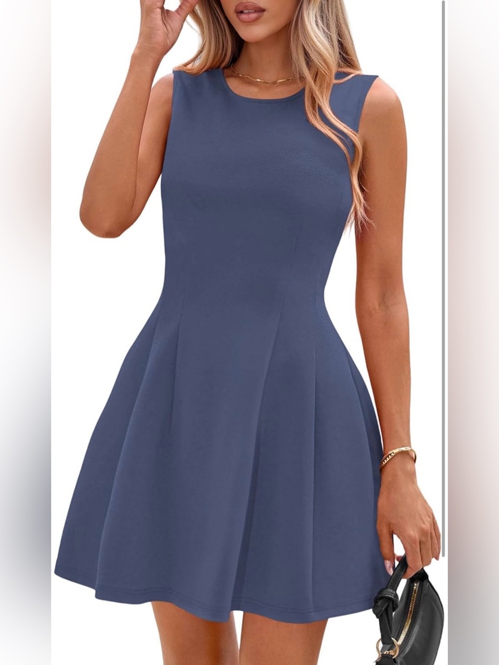 PRETTYGARDEN Sleeveless Fit-and-Flare Dress - Size XS Brand New Without Tags